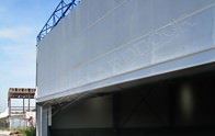 fabric hangar door