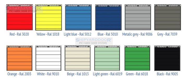 Pvc-Ral Colours