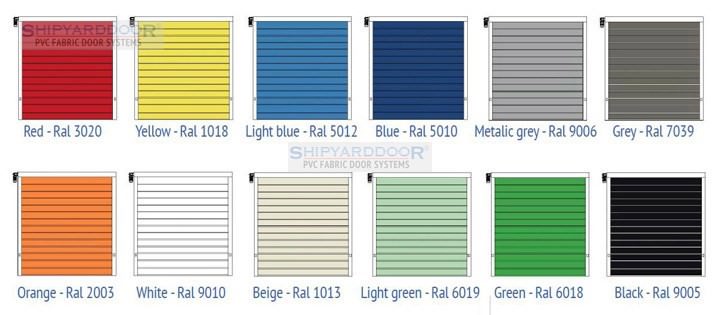 Pvc-Ral Colours