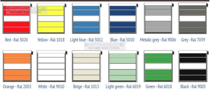 Pvc-Ral Colours